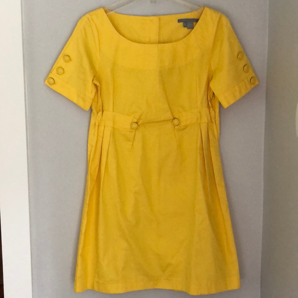 Zara yellow dress
